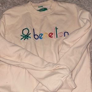 NWOT- Benetton Crewneck